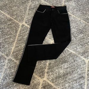 Black Western Style Denim